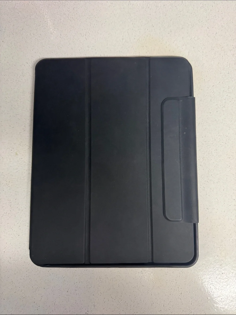 Black iPad Pro 13 Case with Magnetic Cover & Kickstand